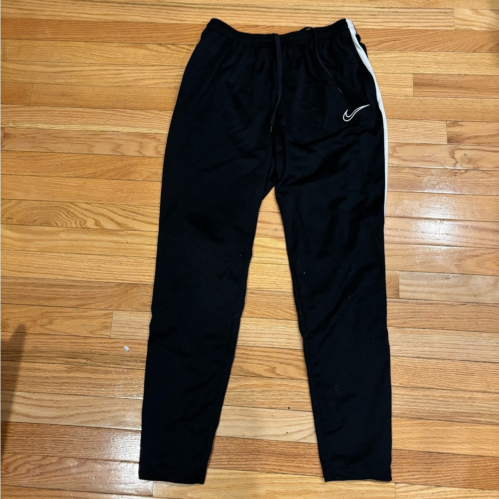 Black & White Nike Track Pants